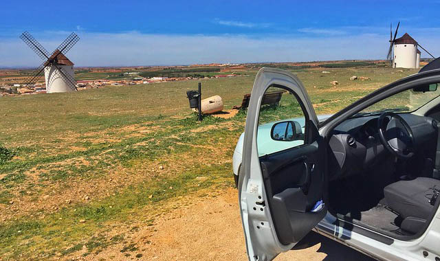 Aventura en coche por la ruta de Don Quijote